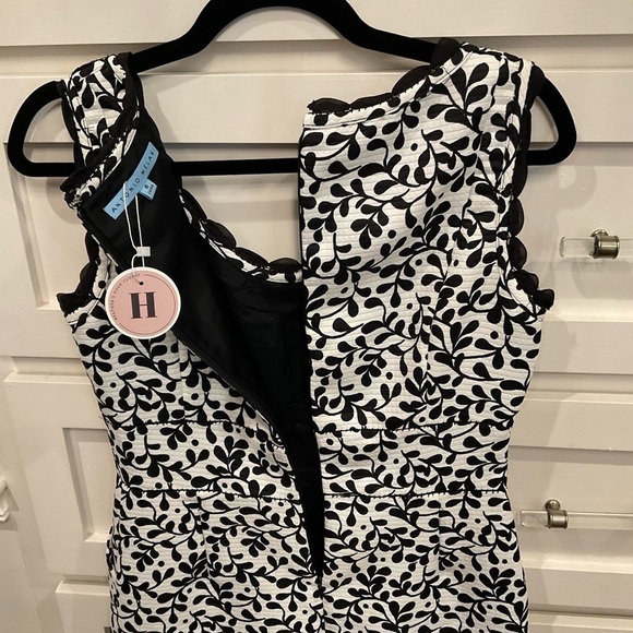 Antonio Melani black & white fully lined dress - Picture 8 of 11